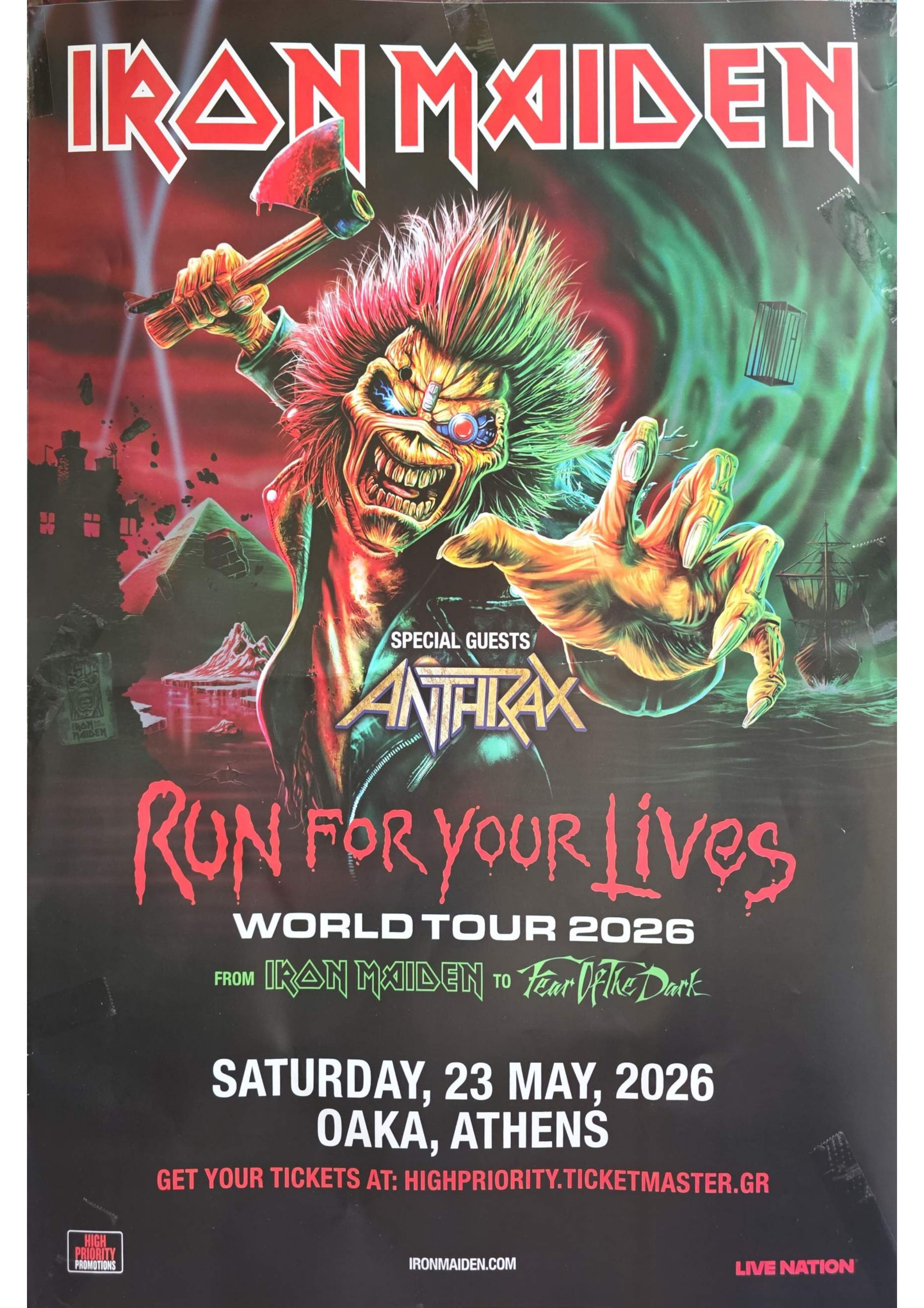 Iron Maiden — Run For Your Lives Tour