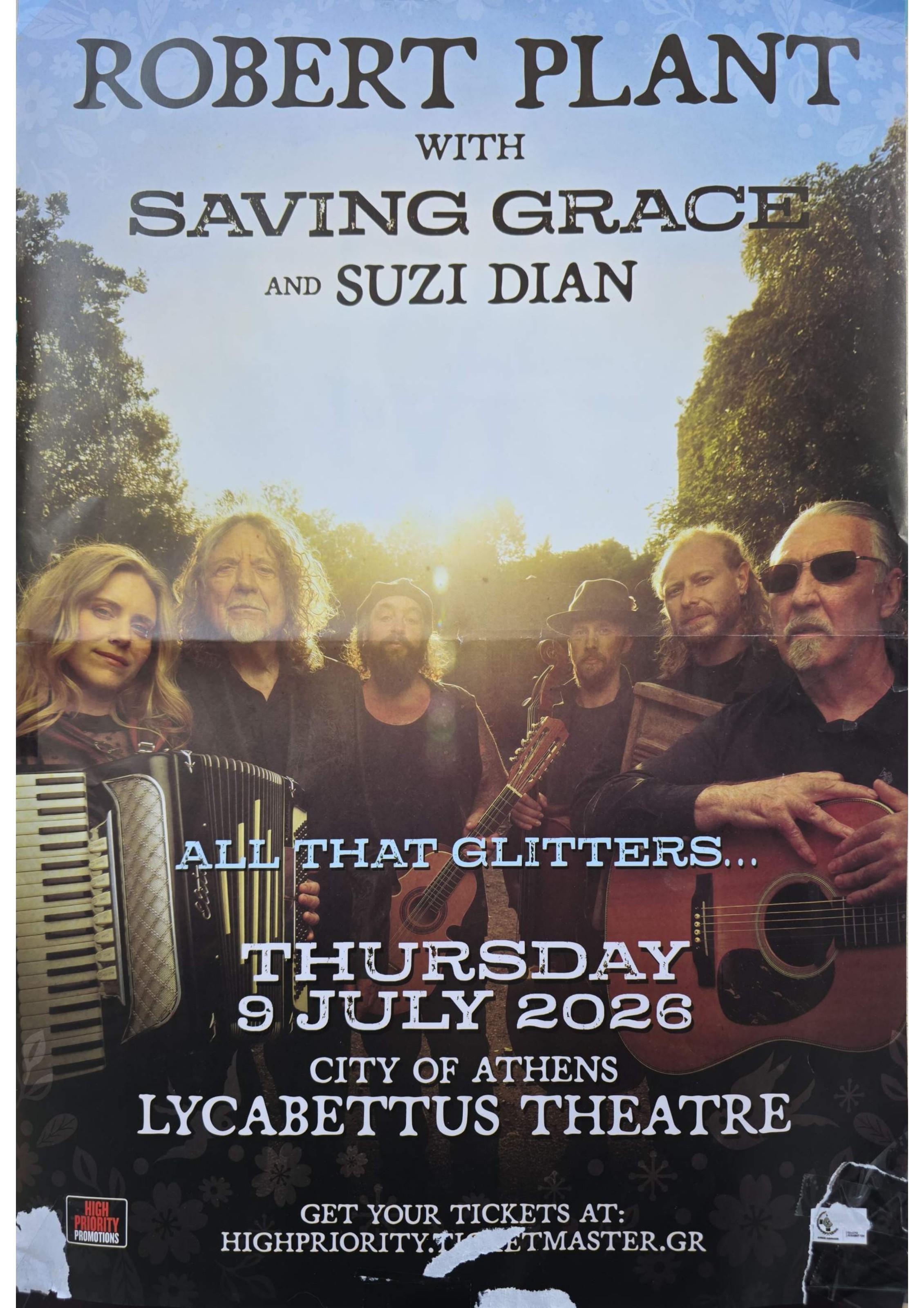 Robert Plant with Saving Grace — Live