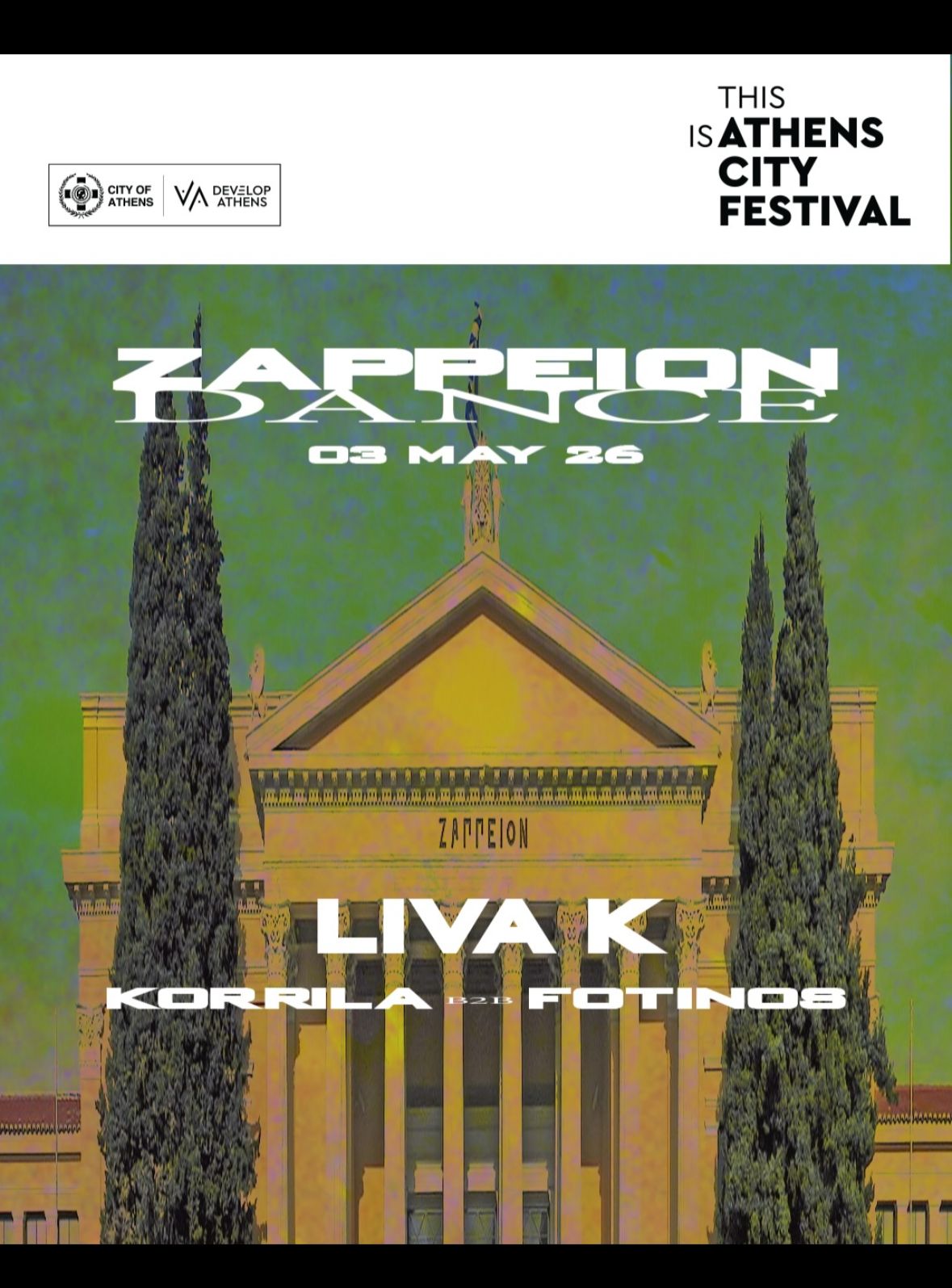 Zappeion Dance — Liva K, Korrila b2b Fotinos